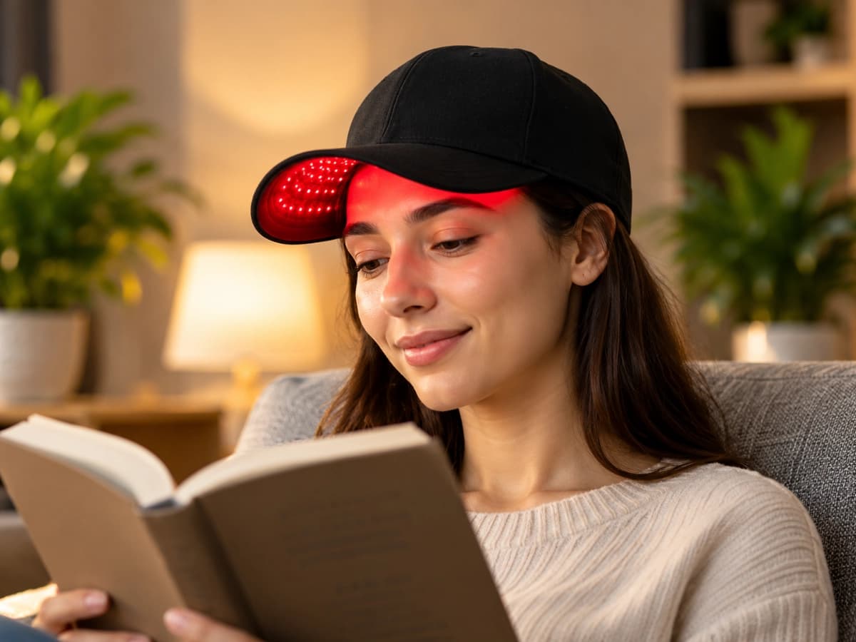 Luma Beam Crown Red Light Laser Therapy Cap