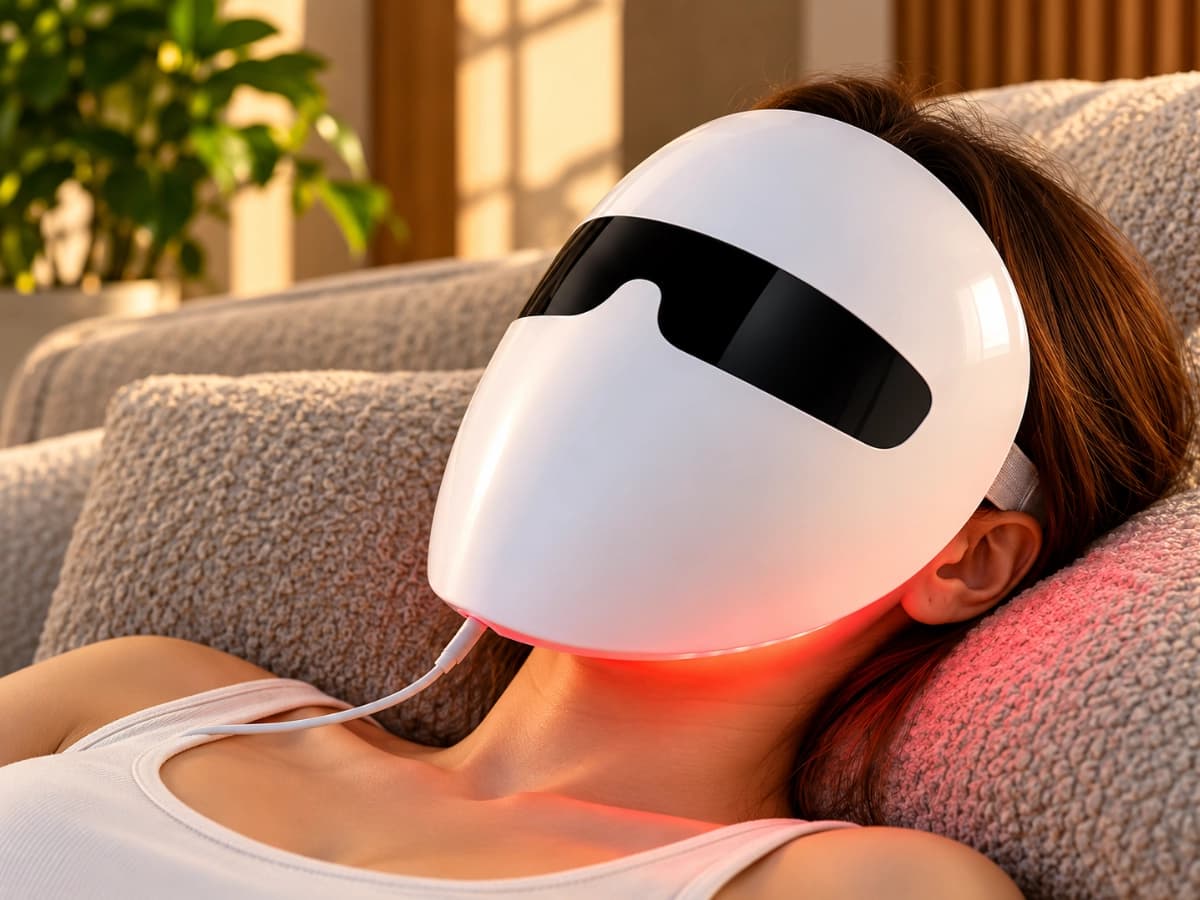 Luma Shell 2 Multi-Wavelength LED Face Mask (Hard Shell, 7 Modes)