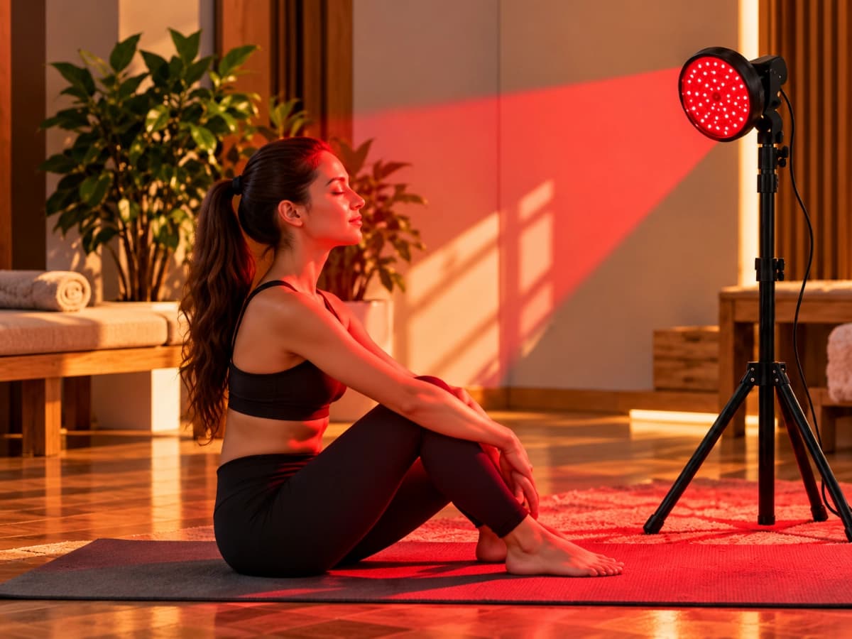 Luma Spot Red Light Therapy Lamp